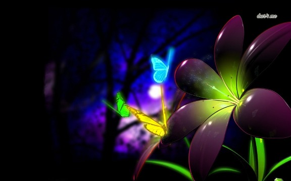 purple flower desktop background
