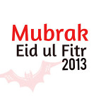 Happy Eid-ul-Fitr Mubarik HD Wallpapers Greetings Cards 2013 Collection