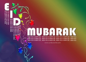 Happy Eid-ul-Fitr Mubarik HD Wallpapers Greetings Cards 2013 Collection (2)