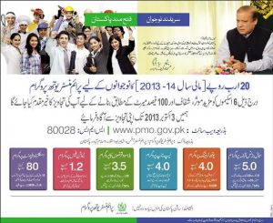 Nawaz Shareef Launches Six Business and Education schemes