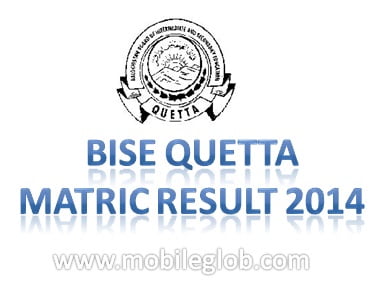 Online Matric Annual Result 2014 Balochistan Board Quetta Dates