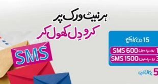 Best Telenor Sms Packages for monthly