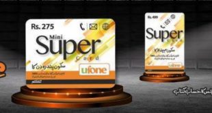 Ufone Mini Super Card Offer full information in English