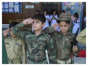 Pakistan Defence Day Kids Saluting Pictures
