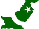 Pakistani Flag on Earth