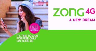 Check Zong Free Internet, facebook and whatsapp codes online