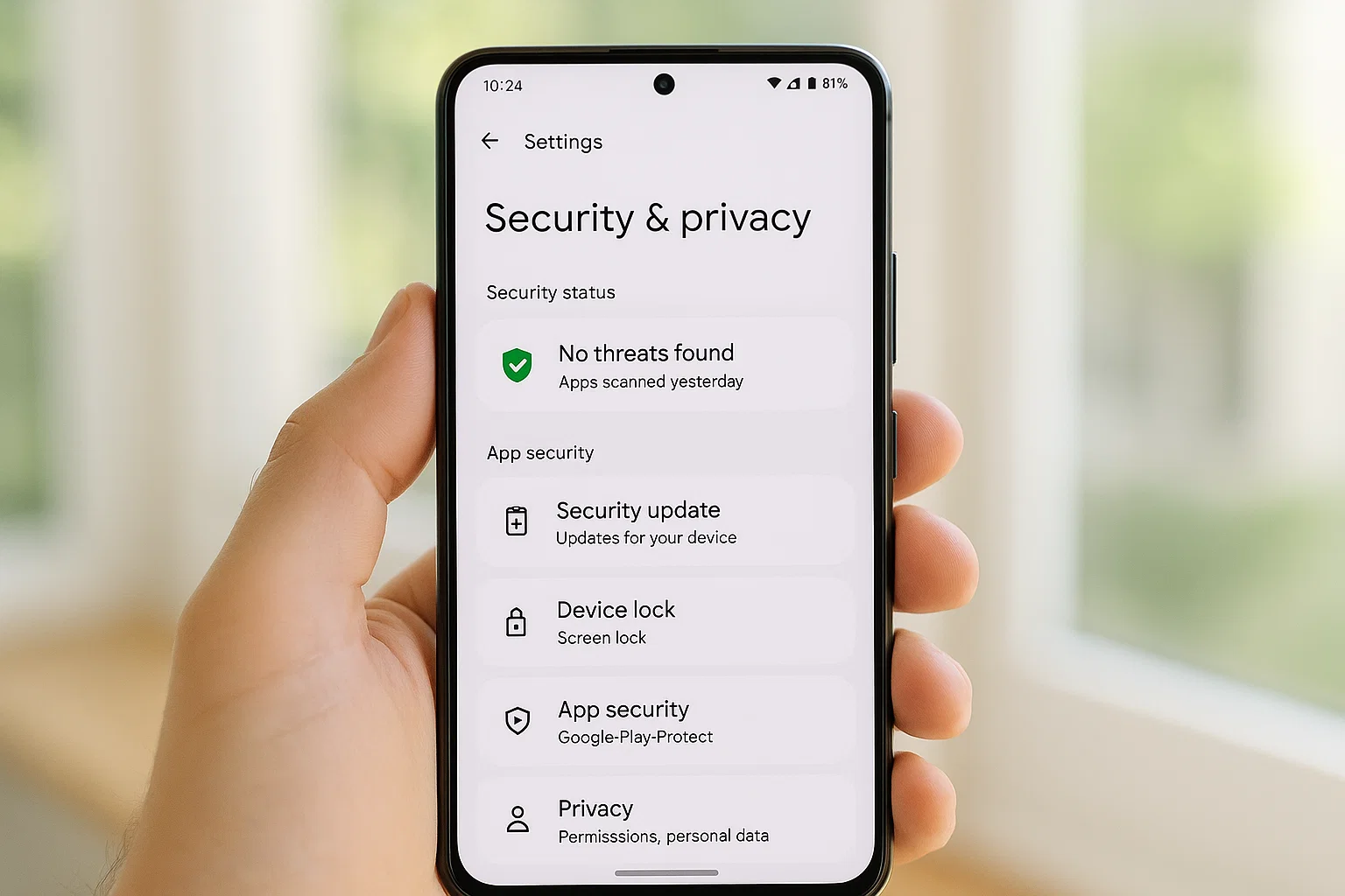How to Remove Malware from Android Phone (Free 2026 Guide) 2 Check for Malware in Android Settings