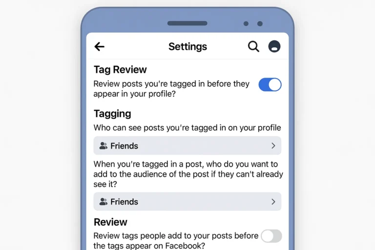 Facebook privacy settings screen showing how to hide your birthday