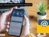 how to delete an email address on facebook