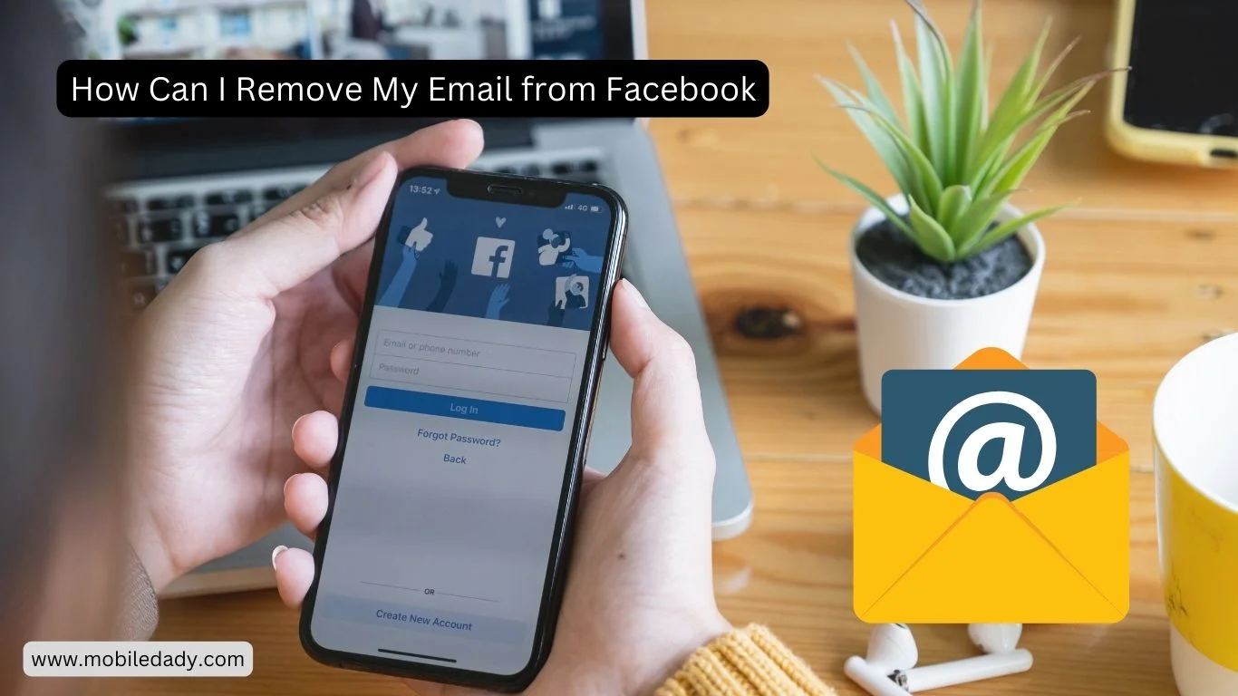 how to delete an email address on facebook