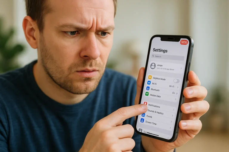 How to remove iPhone from SOS mode step-by-step fix