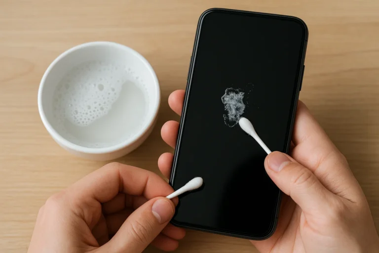 Remove Super Glue from Phone Screen