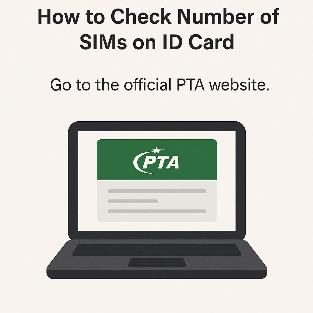 How to Check SIMs Online via PTA Website