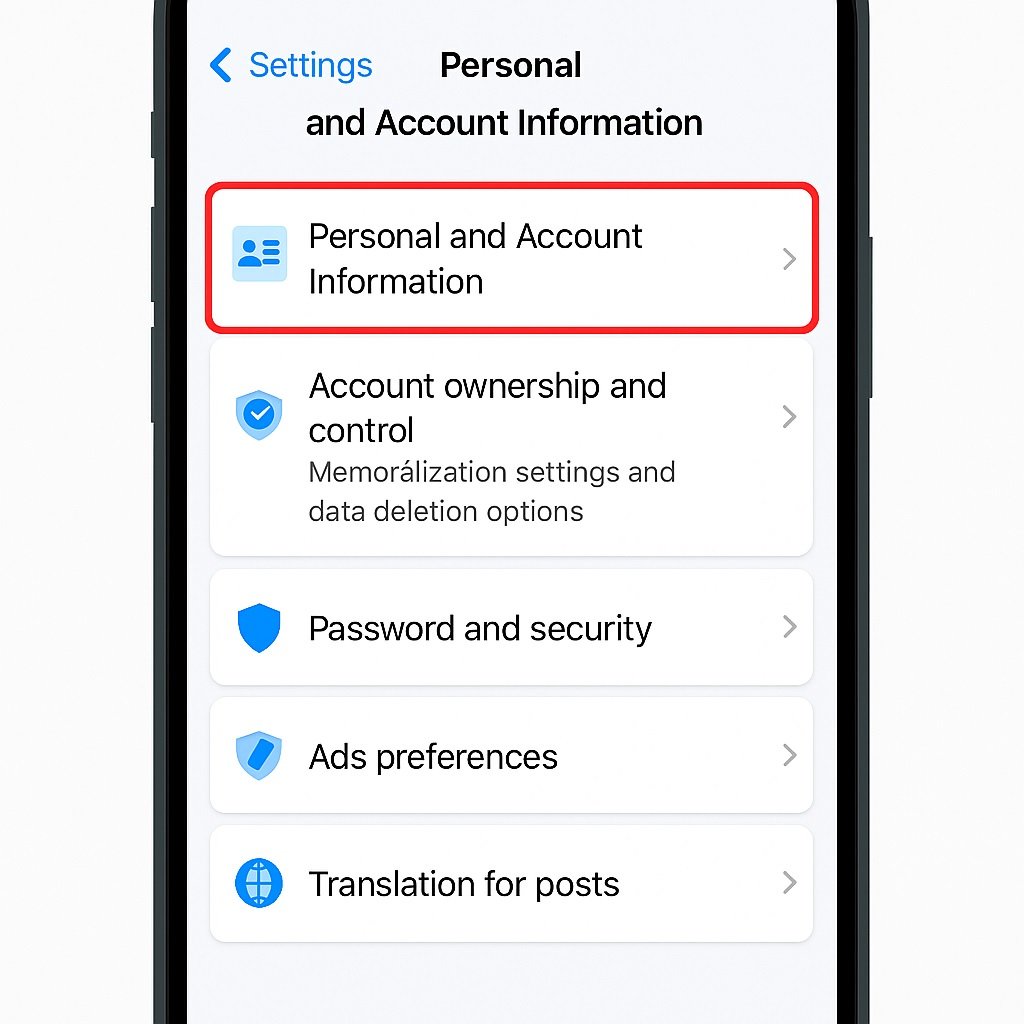 How to Remove My Phone Number from Facebook (Step-by-Step) 3 Contact info screen on Facebook app