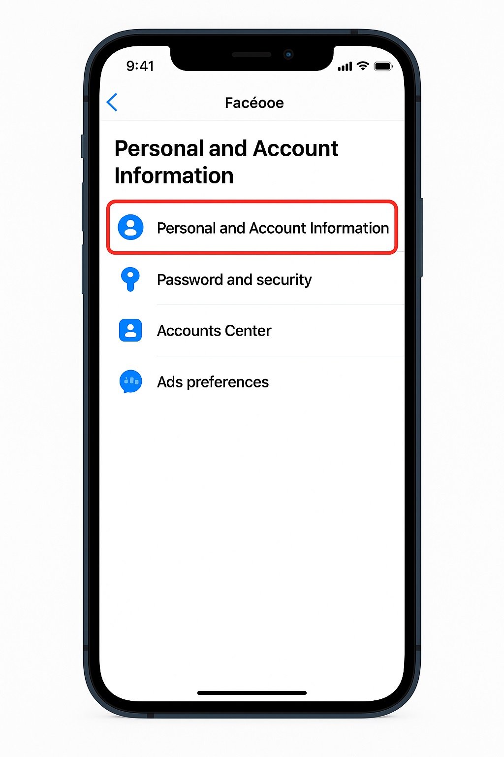 How to Remove My Phone Number from Facebook (Step-by-Step) 2 Facebook account information page