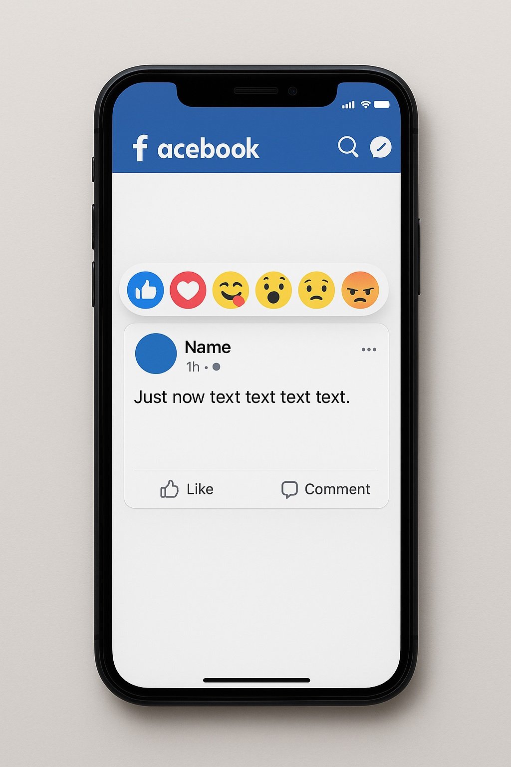 Can You Remove a Reaction on Facebook? (Complete Guide 2025) 2 All Facebook reactions displayed on a phone screen