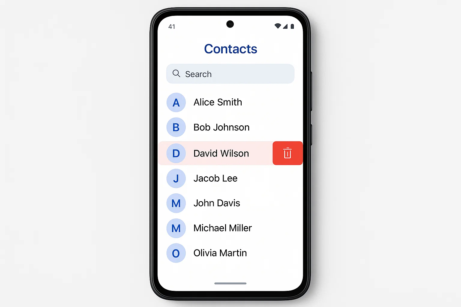 Mobile Dady 14 How to remove contacts from Android phone