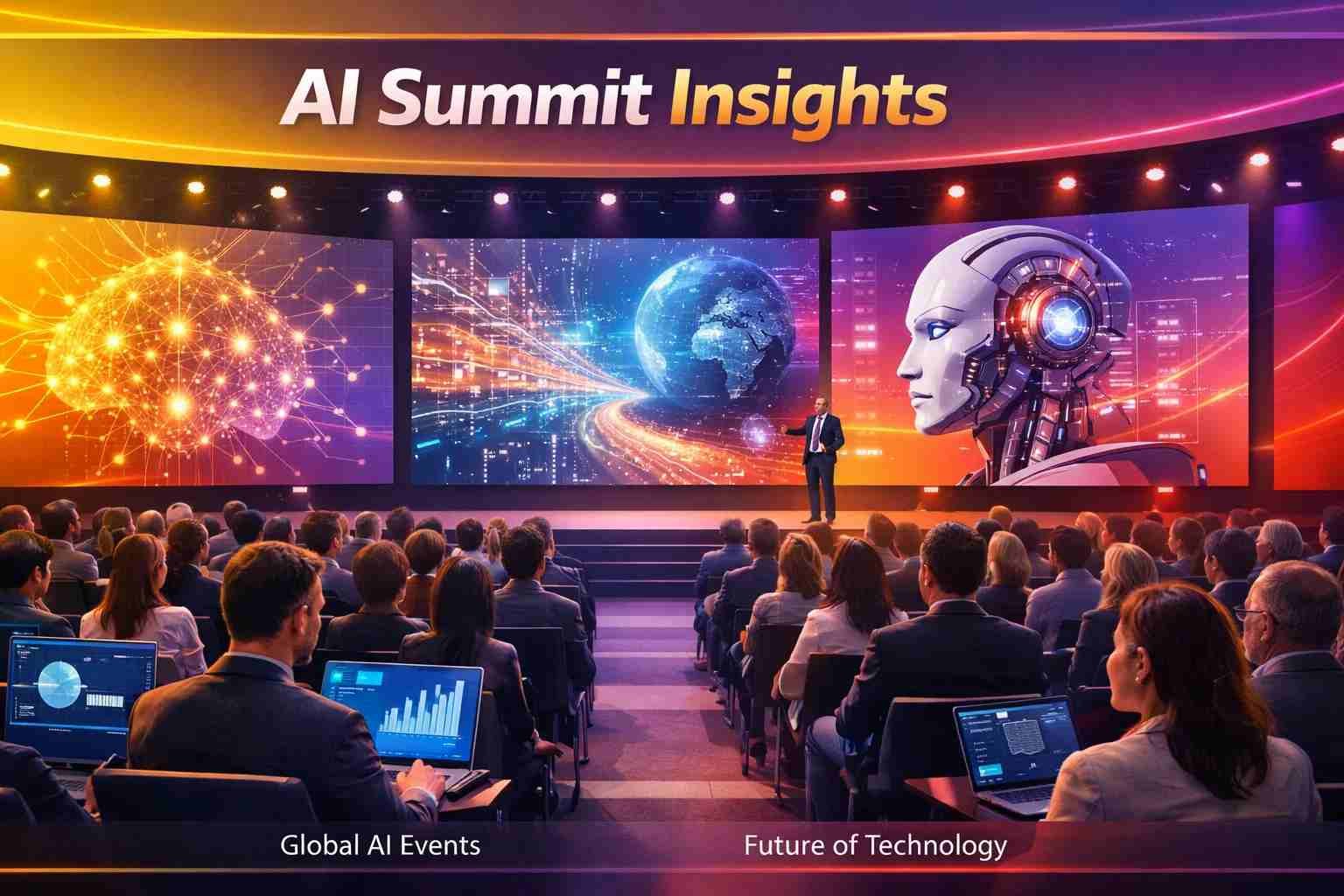 AI Summit Series event with global tech leaders and innovation