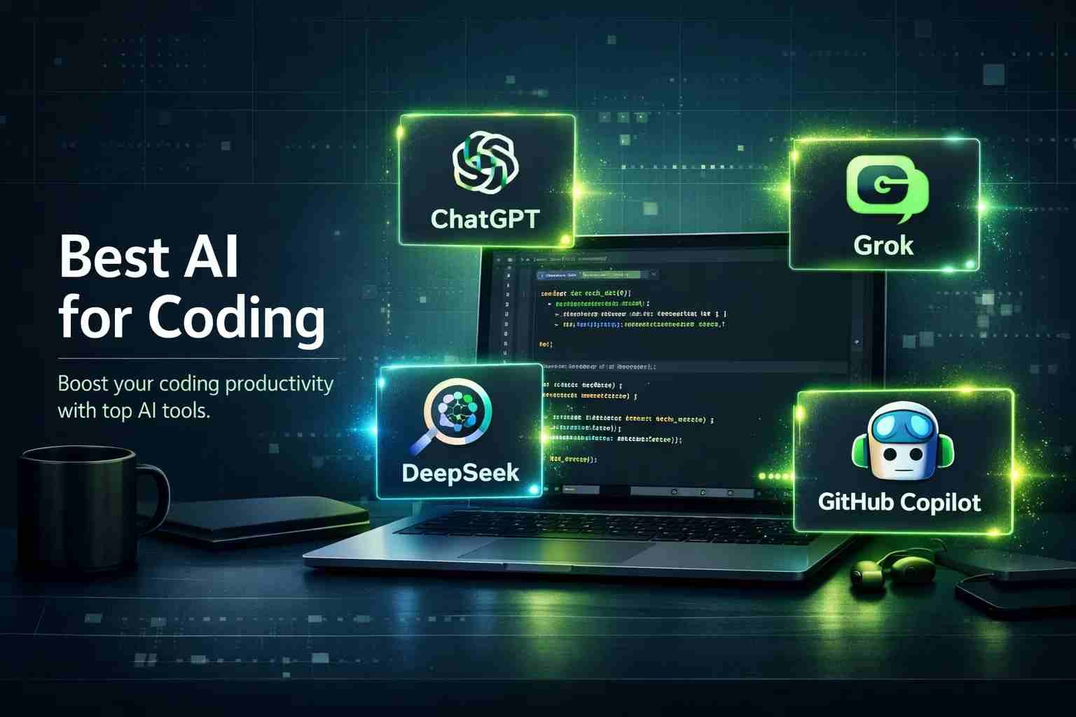 comparison of best AI coding tools like ChatGPT and Grok