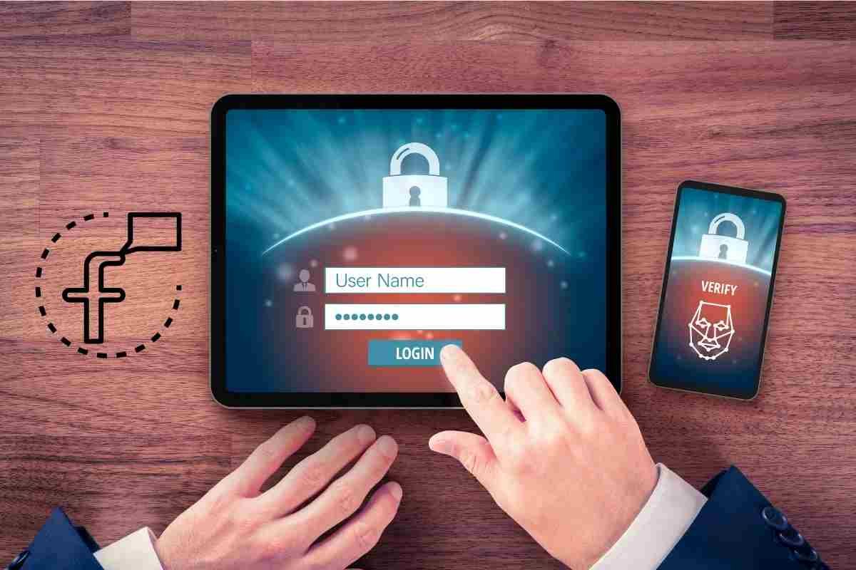 Facebook app screen showing two factor authentication turned off