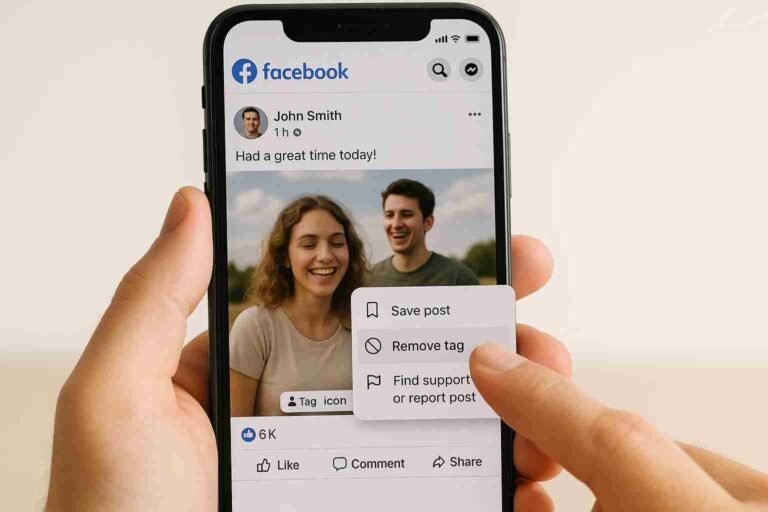 Removing Tag from Facebook Post