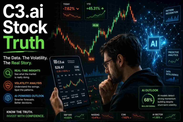 C3.ai stock chart showing volatility and investor confusion