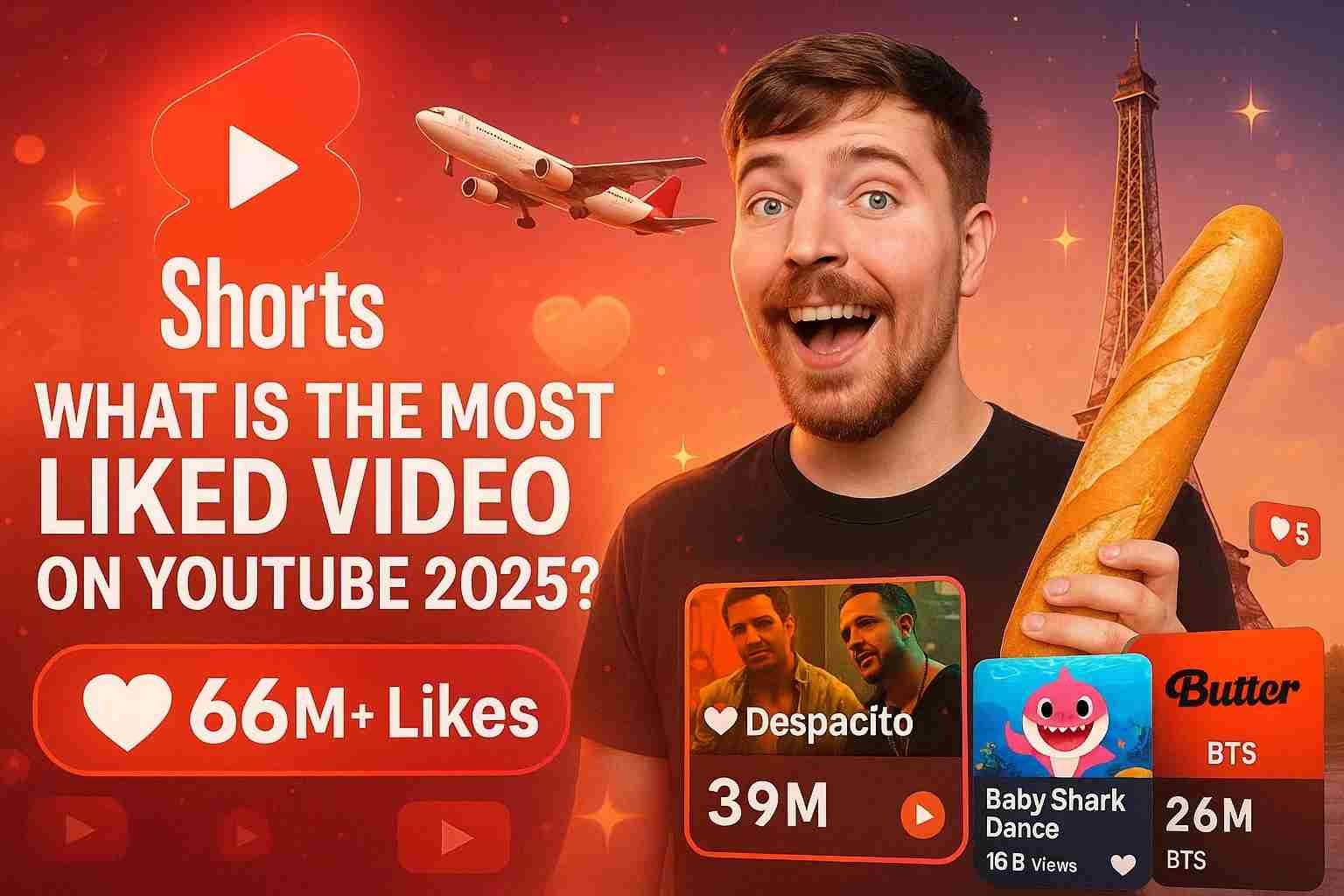 Most Liked YouTube Video – MrBeast vs Music Giants