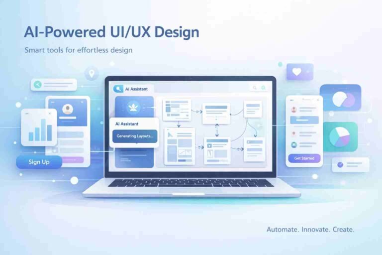 Visily diagram AI creating UI layouts automatically